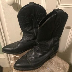 Dan Post Black Boots  Cohed (8.5)